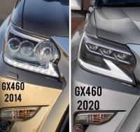 Фары GX460 2014-2019 дизайн 2020 рестайлинг