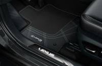 Коврики салона (велюровые с кожаной вставкой) Lexus NX 2022-