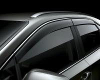 Ветровики (с хром полосой) Lexus NX 2022-