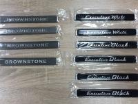 Эмблемы Land Cruiser 200 "Brownstone", "Executive Black/White" РЕПЛИКА