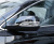 Накладки на зеркала Honda CR-V 2012- хром узкие ver 1