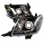 Фары передние Hilux 2011- (MK7), черные, стиль AUDI