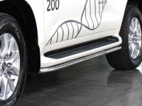 Пороги для Toyota Land Cruiser 200 EXECUTIVE 2016- (обвод штатного порога)