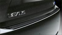 Накладка на задний бампер Lexus RX 2016- пластиковая