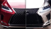 Обвес + решетка Lexus RX300/RX350 2019- стиль F-Sport