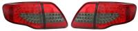 Фонари задние Corolla 2006-2010, красные, тонированые точечные