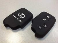 Чехол для электронного ключа Lexus силиконовый черный