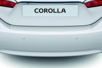 Пленка на задний бампер Corolla 2014- (наклейка)