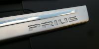 Накладки на пороги Prius 2009-, с подсветкой