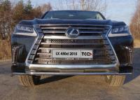 Защита переднего бампера Lexus LX570/450d 2016-, 42мм