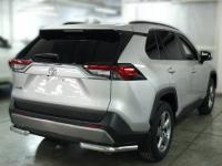 Защита заднего бампера для Toyota RAV4 2019- "уголки" 