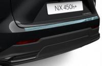 Защитная пленка на задний бампер Lexus NX 2022-