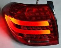 Фонари задние Highlander 2008-2013 дизайн BMW красные ver.1