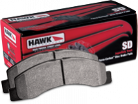 Колодки тормозные Hawk SuperDuty передние