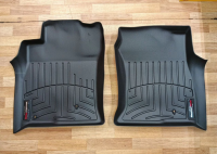 Коврики передние, резино-пластик для Land Cruier Prado 120/GX470 2002-2009 WeatherTech, черные