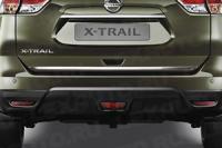 Накладка двери багажника нижняя X-Trail 2014- хром