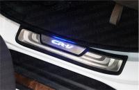 Накладки на пороги с подсветкой CR-V 2012-, OEM Style