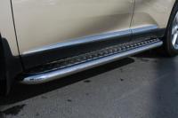 Пороги Lexus RX270/RX350/RX450h 2009-2015, лист из алюминия, 60мм