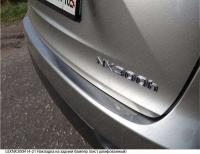 Накладка на задний бампер Lexus NX 2014- (лист шлифованный)