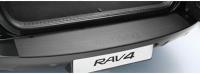 Накладка на задний бампер RAV4 2006- пластик, надпись