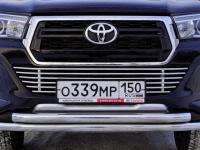 Toyota Hilux Exclusive 2018- Решётка радиатора нижняя 12 мм