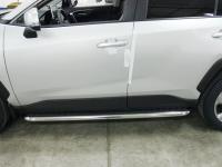 Пороги лист для Toyota RAV4 2019-