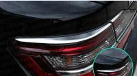 Реснички на задние фонари Toyota Camry V55 2015- хром 