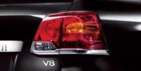 Накладки на задние фонари Land Cruiser 200 2012-, хром