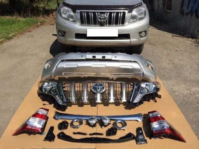 Комплект для рестайлинга Prado 150 из 2009 года в 2014