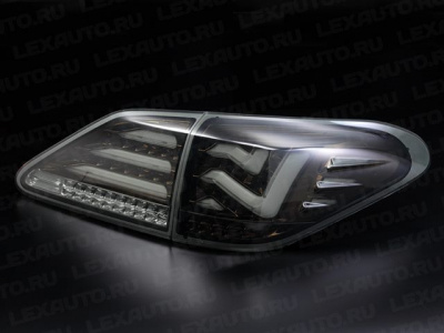 Фонари задние Lexus RX270/RX350 2009-, LED, черные