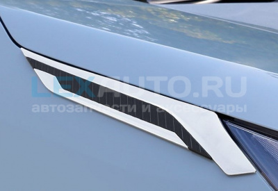 Накладки на передние крылья Toyota RAV4 2019-