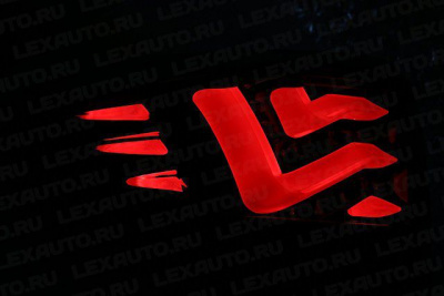Фонари задние Lexus RX270/RX350 2009-, LED, хром