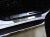 Накладки на пороги Land Cruiser 200/LX570 (лист шлифованый), с загибом