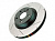 Диск тормозной задний LC105 DBA 4000 Series 6x6 Wiper-Slot (левый/насечки), 1шт.