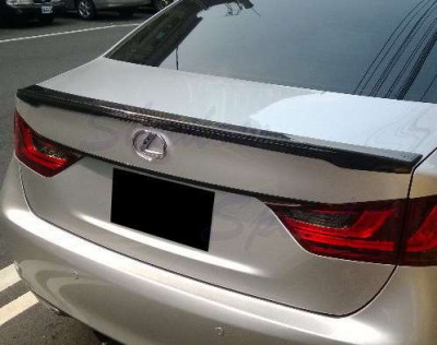 Спойлер на крышку багажника Lexus GS250/350/450H 2012-, Carbon