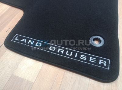 Коврики Land Cruiser 300 2021- текстильные черные