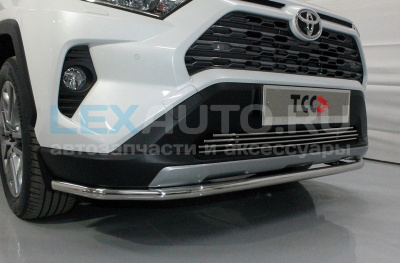 Защита передняя нижняя для Toyota RAV4 2019-, 42,4 мм