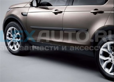 Молдинги на двери Land Rover Discovery Sport 2015- черные