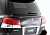 Спойлер под заднее стекло Lexus LX570 2008-2015 JAOS
