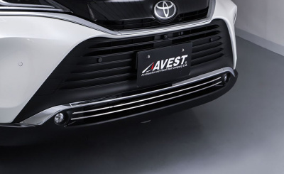 Накладки решетки радиатора Harrier 2020- хром, нижние