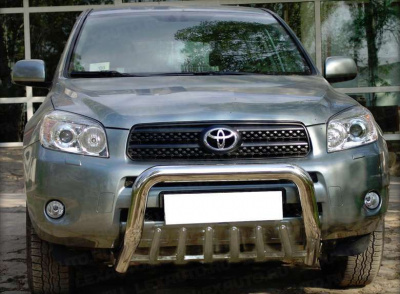 Защита переднего бампера RAV4 2006-2009, 76мм