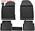 Коврики салона GX460/LC150 Prado (7 мест) черные п/у