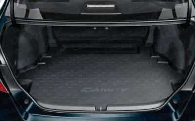 Коврик багажника резиновый Camry 2012-,2015- черный