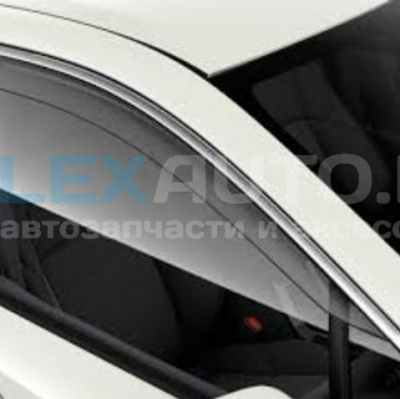 Ветровики Toyota Corolla 2019- прозрачные передние