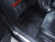 Коврики салона Avensis 2009- черные п/у