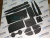 Комплект ковриков в подстаканники и дверные ниши Camry V70 2018- кожа черная