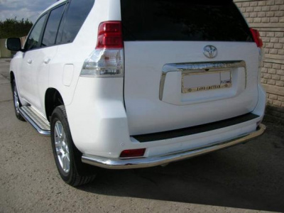 Защита заднего бампера LC150 2009-/2014- Prado, 70мм