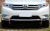 Накладки на вентрешетки переднего бампера Highlander 2011-2013 хром