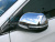 Накладки на зеркала Honda CR-V 2012- хром большие ver 2