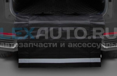Защитный коврик бампера на Lexus LX 600 2021-